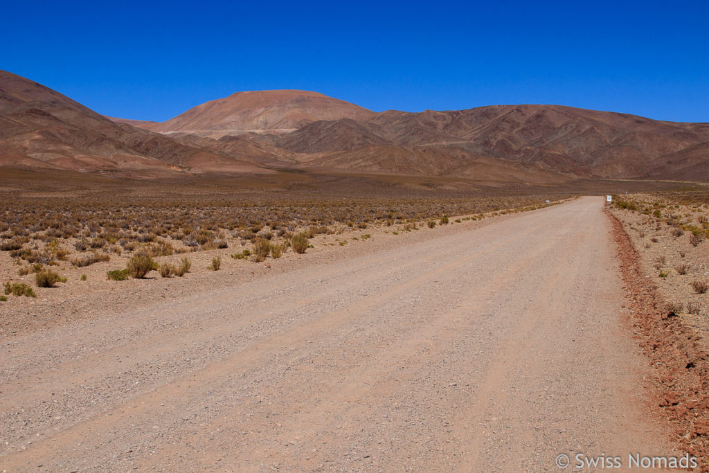 Anfahrt zum Abra del Acay von Norden