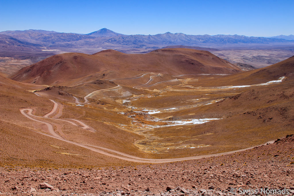 Aussicht vom Abra del Acay in Argentinien