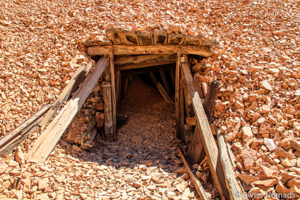 Stollen der Mine La Mejicana