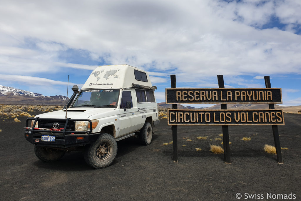 Cirquito Los Volcanes im Payunia Park