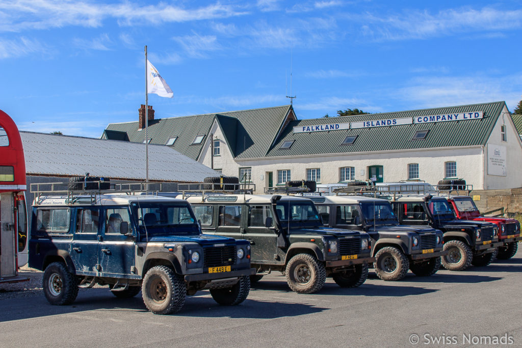 Land Rover in Stanley