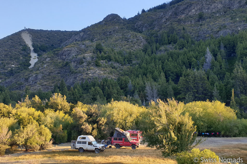 Corona Camp in Patagonien