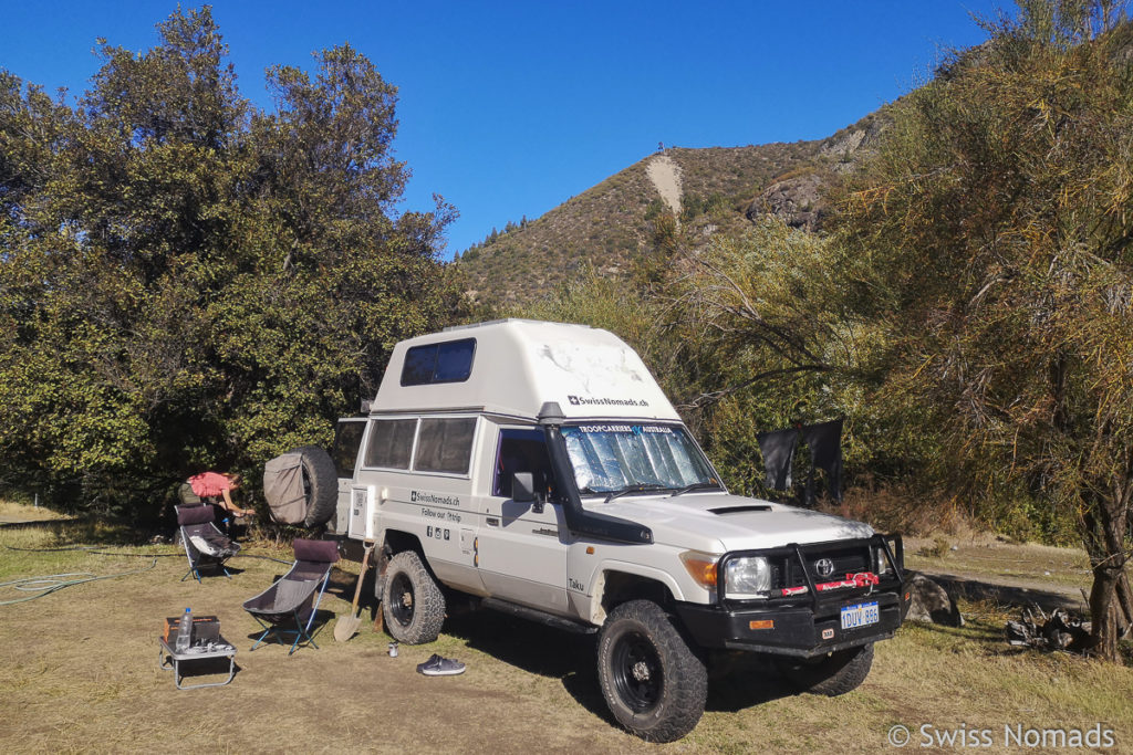 Corona Camp in Argentinien