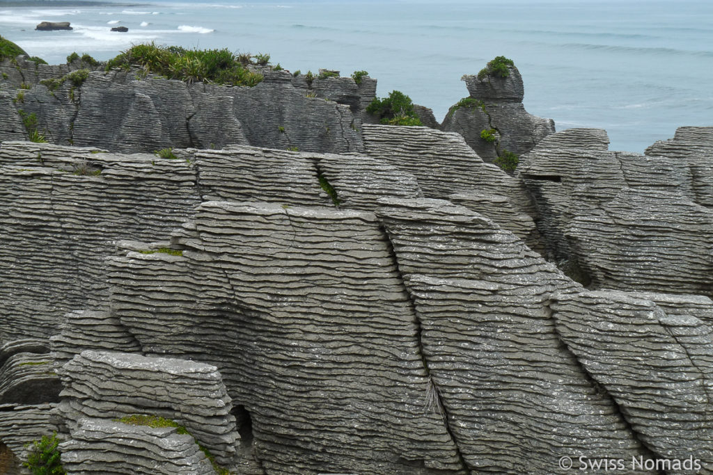 Punakaiki Pancake Rocks in Neuseeland