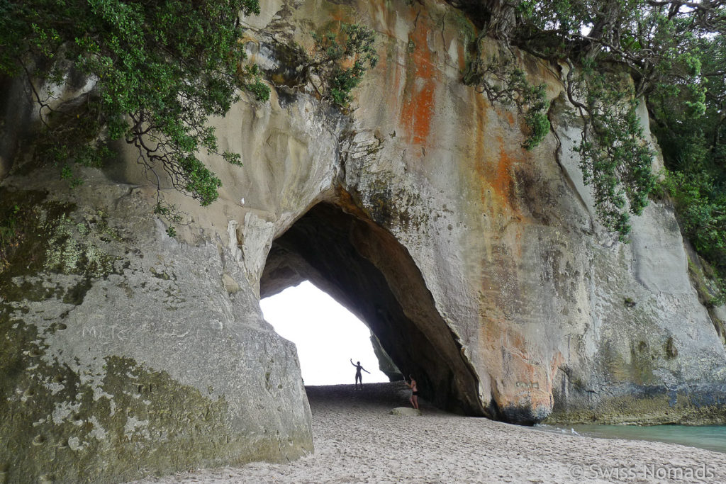 Cathedral Cove auf Neuseelands Nordinsel