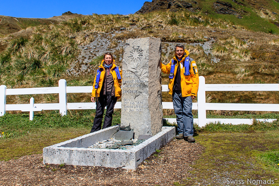 Grab Shackleton in Grytviken