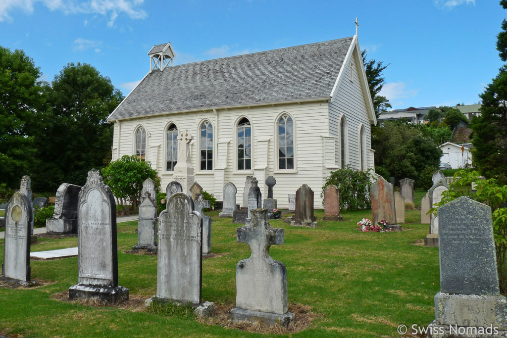 Kirche in Russel auf Neuseelands Nordinsel