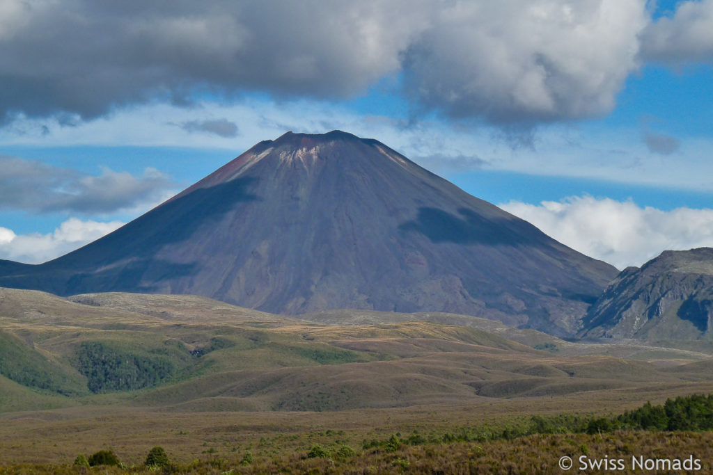 Mt. Ngaueuhoe Vulkan in Neuseeland