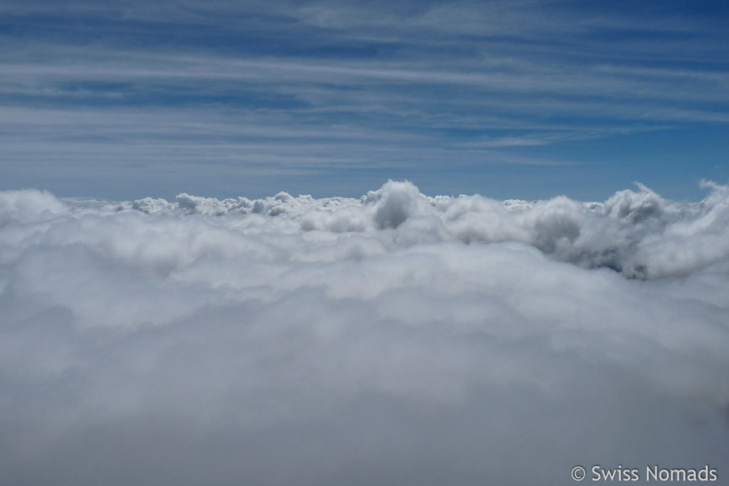 Mt. Ngauruhoe Wolkendecke