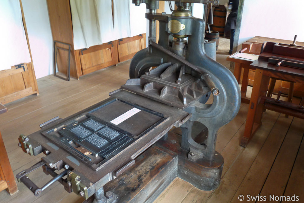 Pompallier Druck Presse