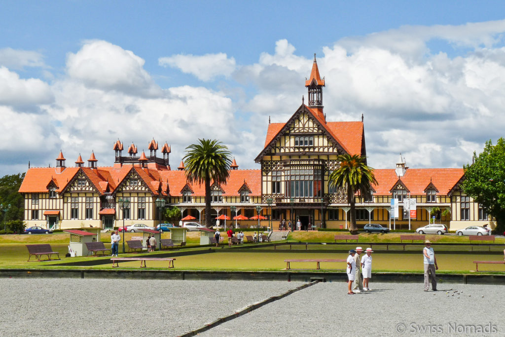 Rotorua Museum auf Neuseelands Nordinsel