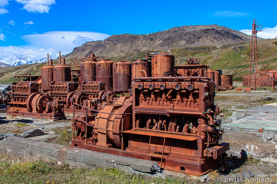 Ruinen Walfangstation in Grytviken