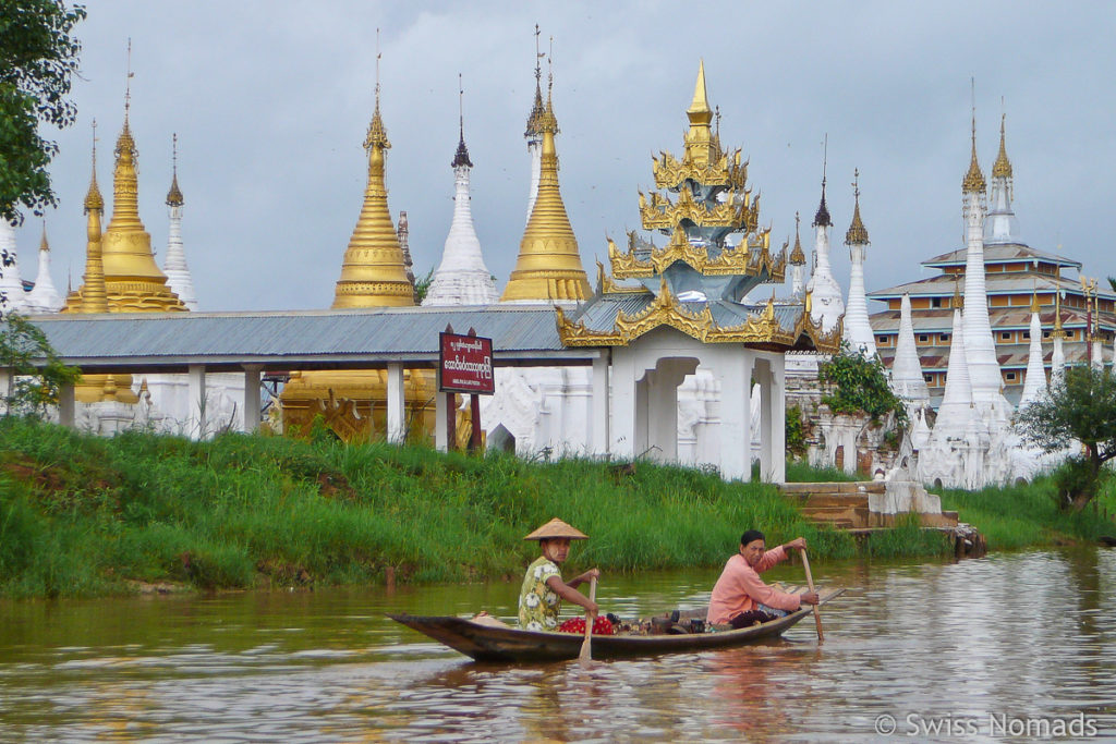 Tempel am Inle-Lake