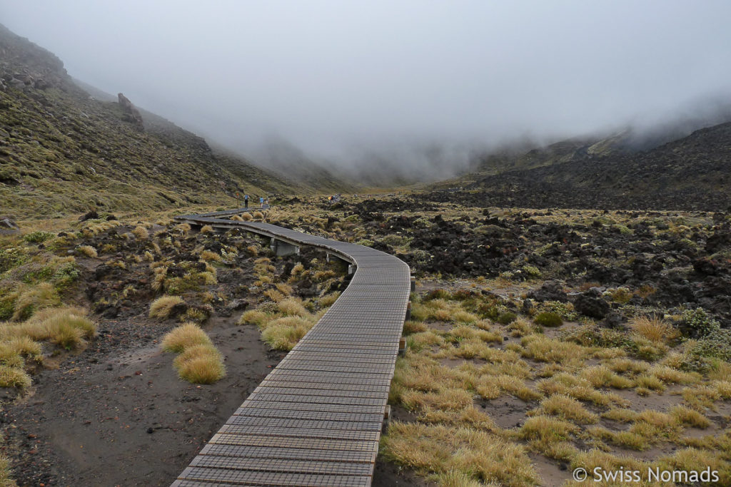 Tongario Crossing Wanderweg