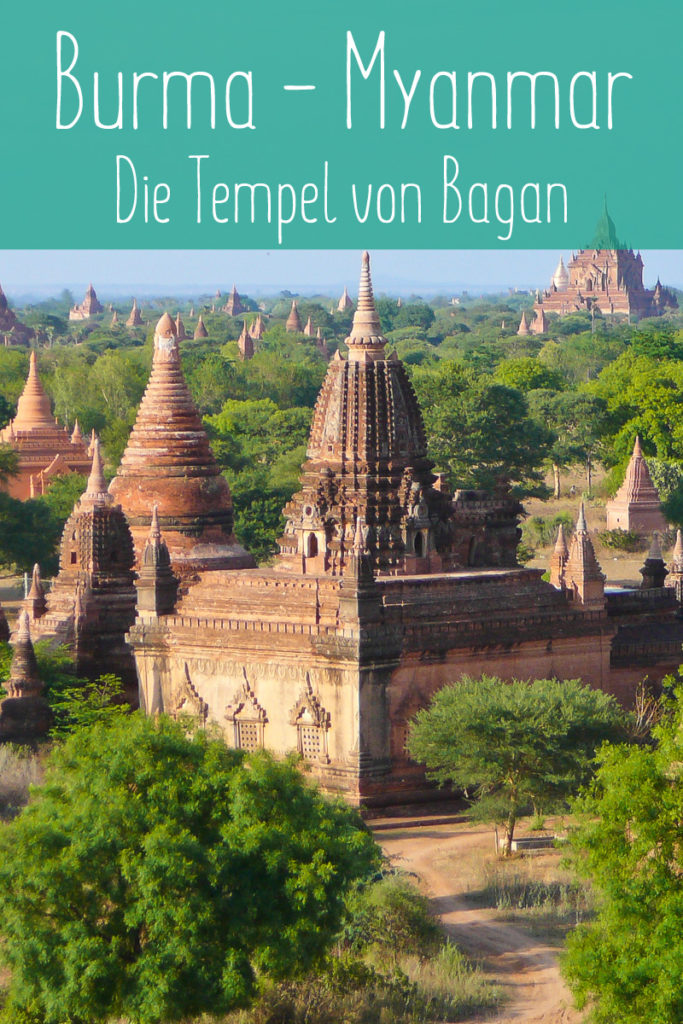 Bagan Tempel in Burma Pinterest