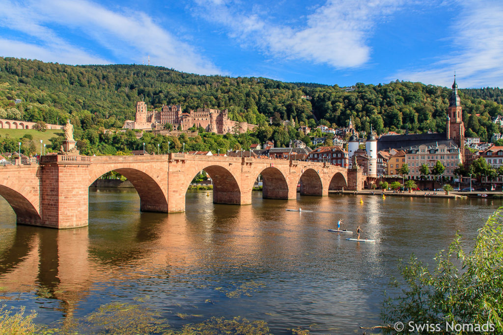 Alte Brücke in Heidelberg