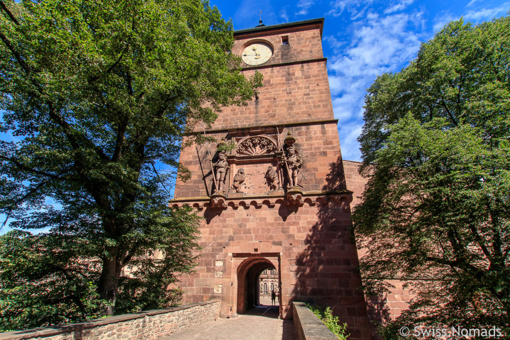 Eingangstor Schloss Heidelberg