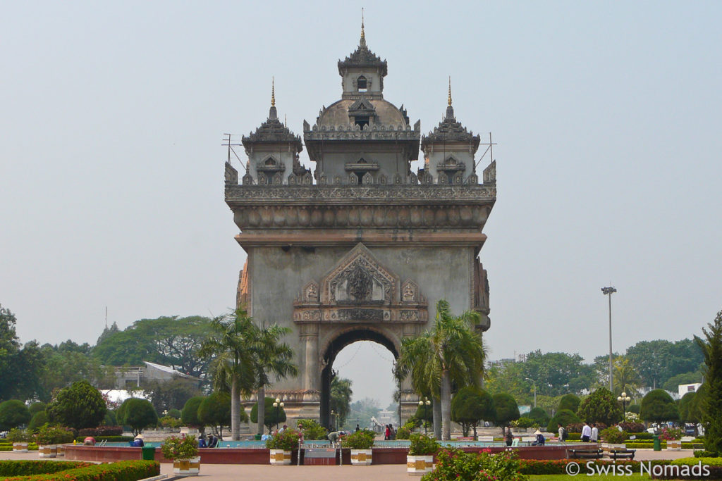 Patuxai ist eine Vientiane Sehenswürdigkeit