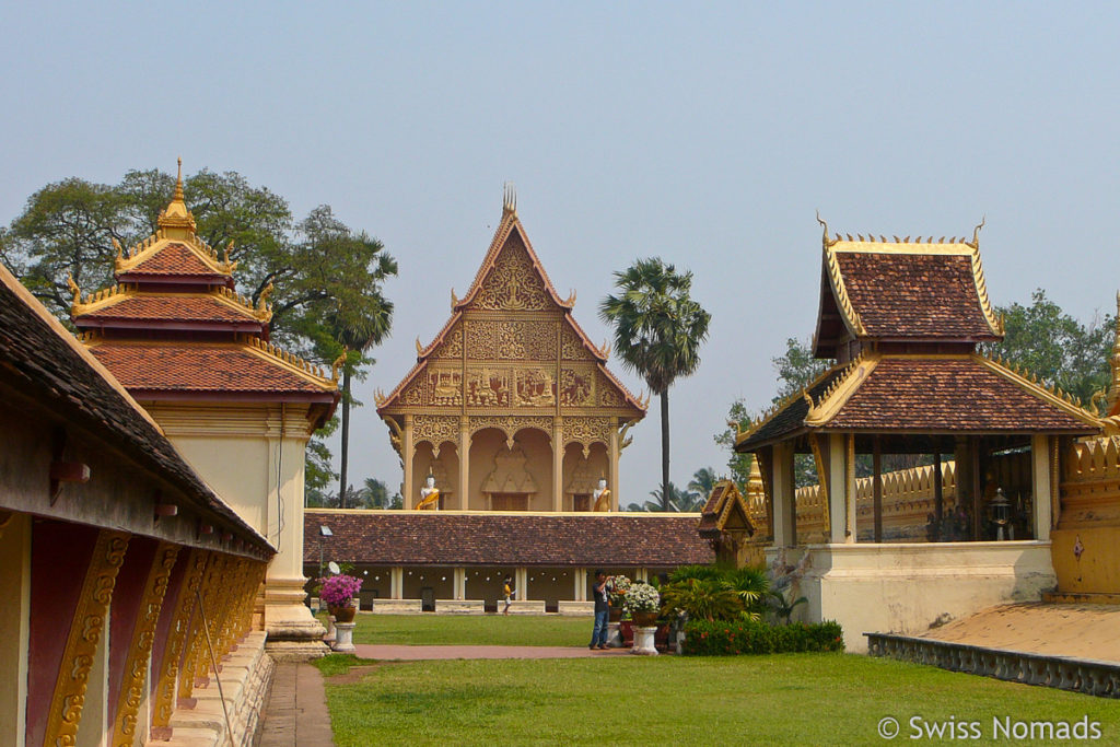 Innenhof des Pha That Luang