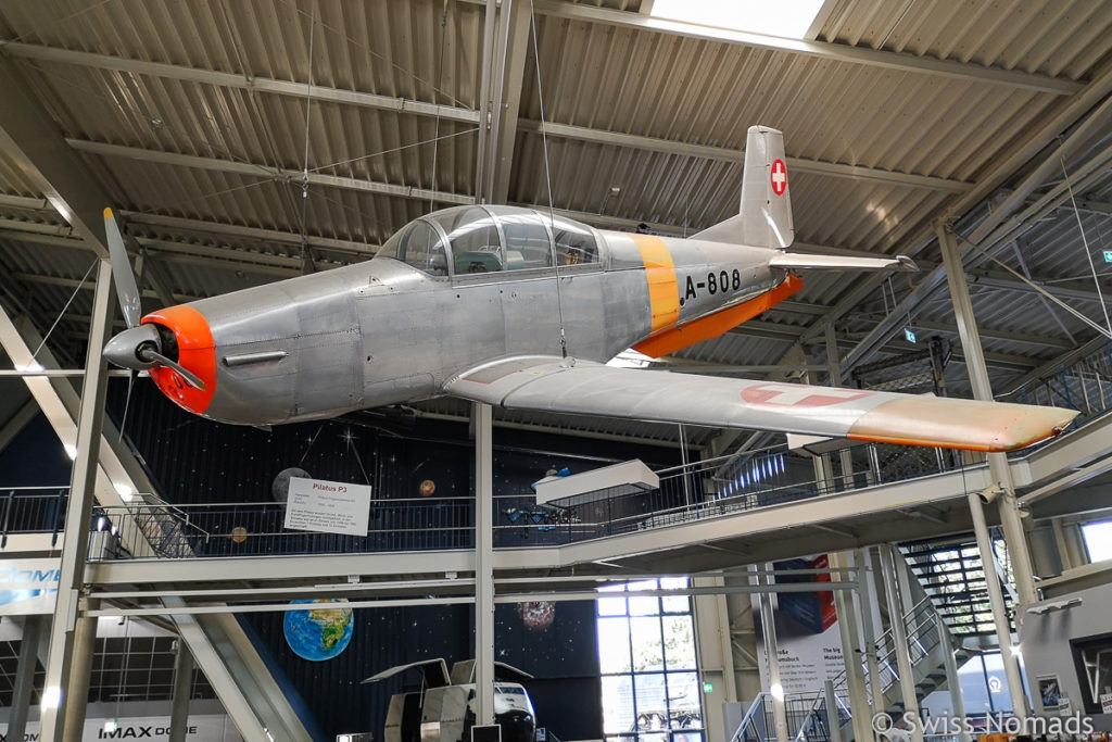 Pilatus P-3 Eingang Technik Museum