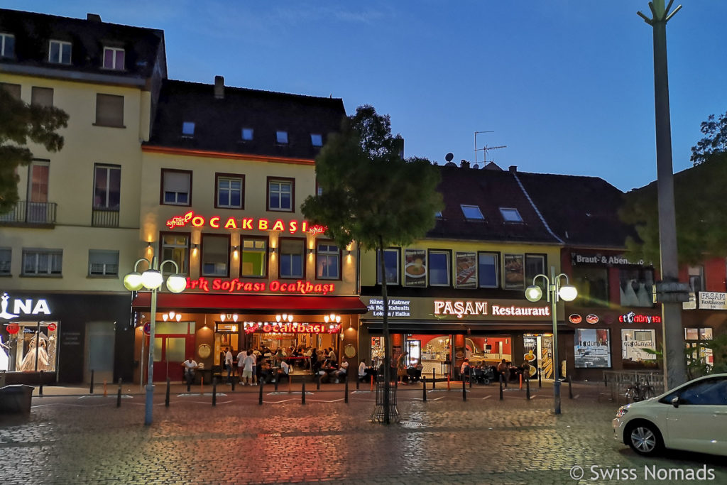 Restaurants am Marktplatz in Mannheim