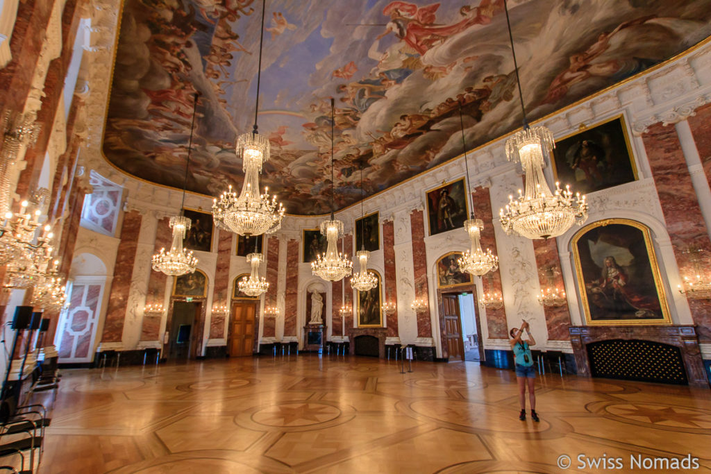 Rittersaal im Barockschloss Mannheim