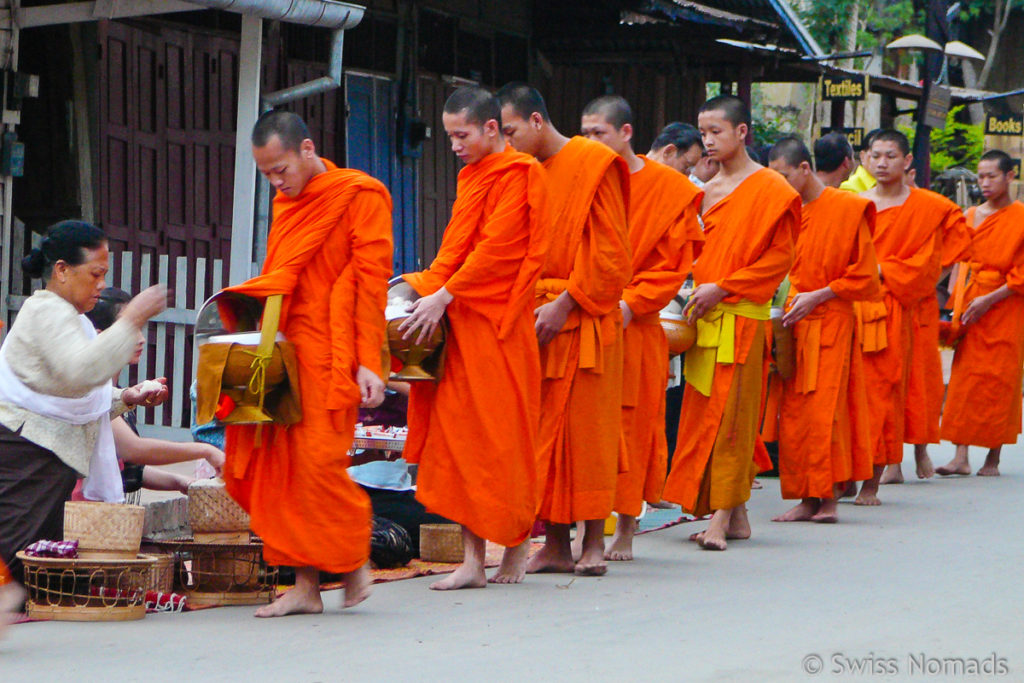 Tak Bat in Luang Prabang