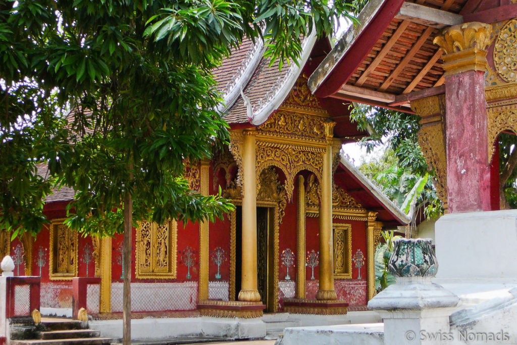 Tempel sind die Luang Prabang Sehenswürdigkeiten