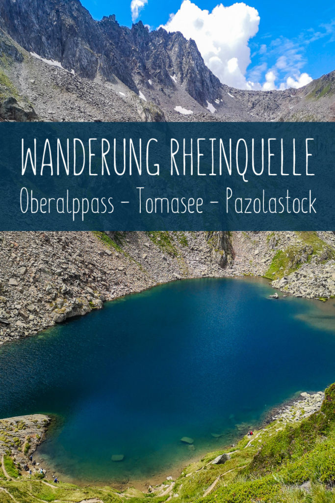 Wanderung Rheinquelle Pinterest