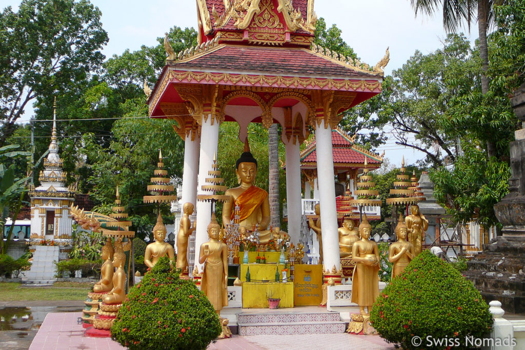 Buddhas im Wat Si Saket in Vientiane 