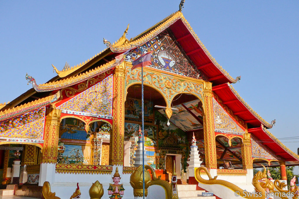 Der Tempel in Huay Xai ist sehenswert 