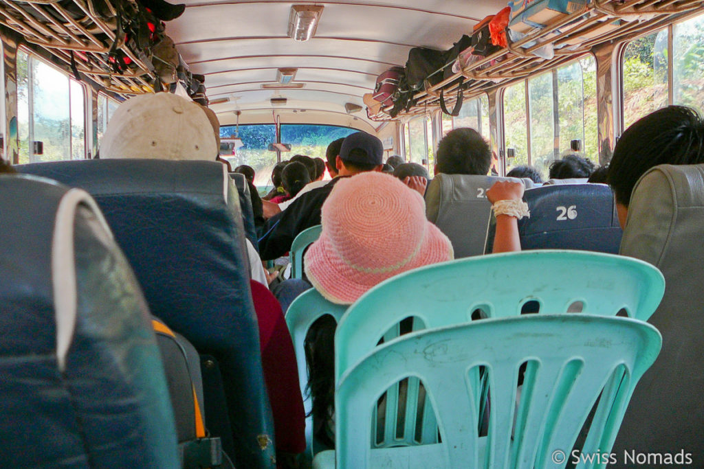 Bus in Laos von Luang Namtha