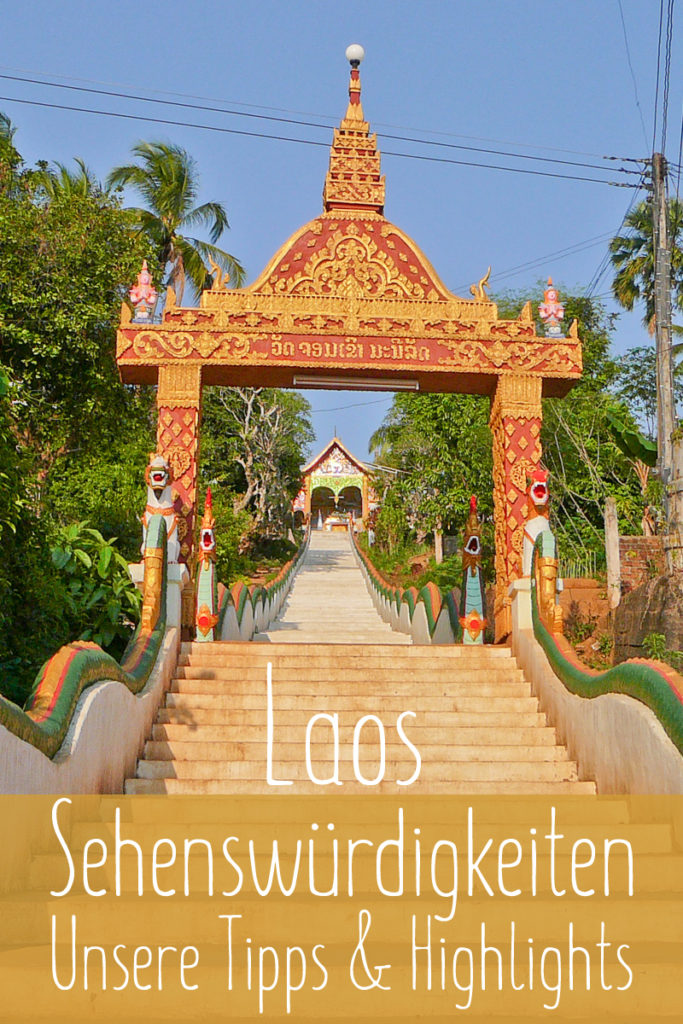 Laos Sehenswürdigkeiten Pinterest