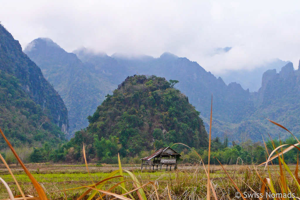 Morgennebel in Van Vieng