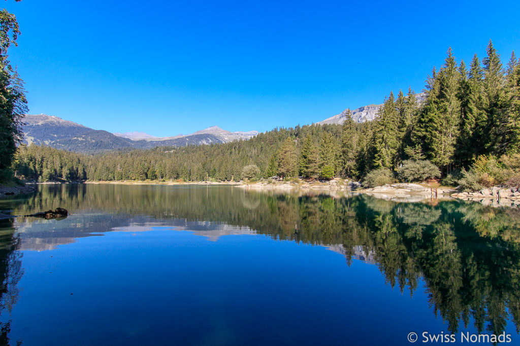 Wanderung vom Caumasee zum Crestasee