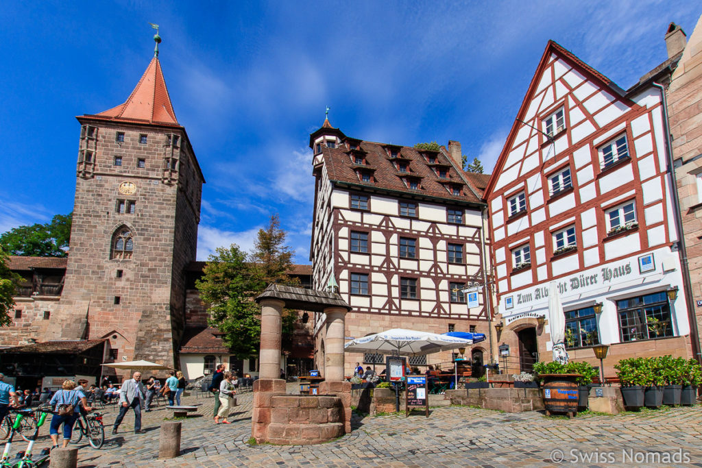 Beim Tiergärtner Tor in Nürnberg