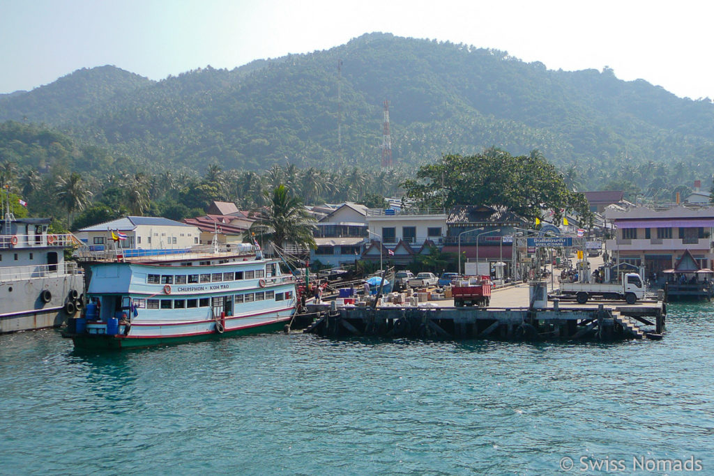 Ban Mae Haad Pier auf Koh Tao