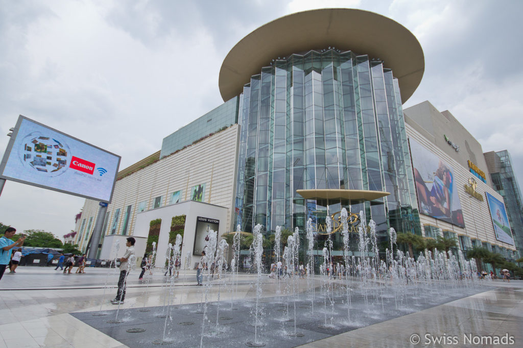 Siam Paragon Einkaufs Center in Bangkok