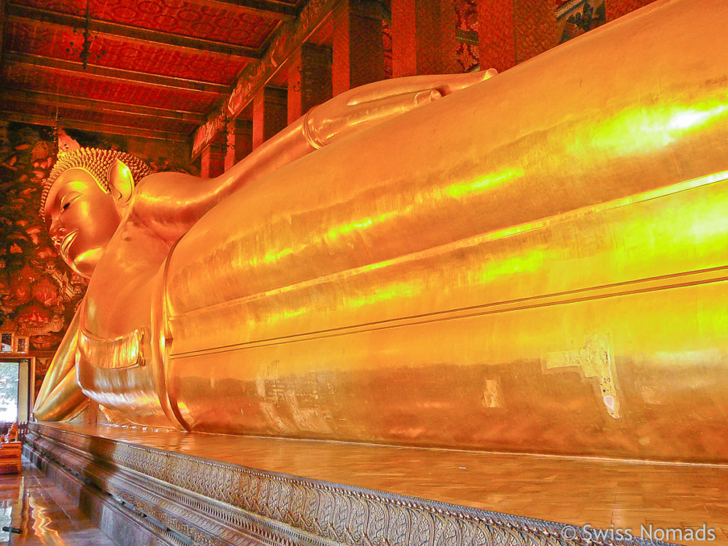 Liegender Buddha im Wat Pho Bangkok 