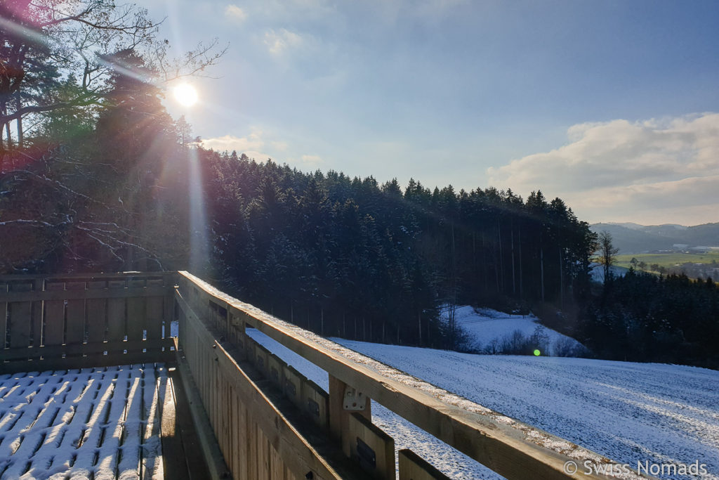 Aussicht vom Jubla Turm in Sirnach