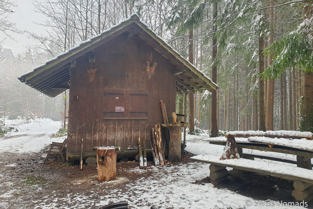 Waldhütte im Rooset Sirnach