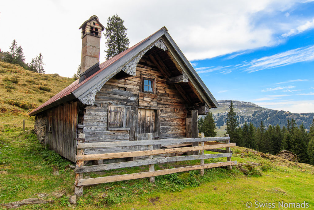 Alphütte Unterlänggli bei Voralp