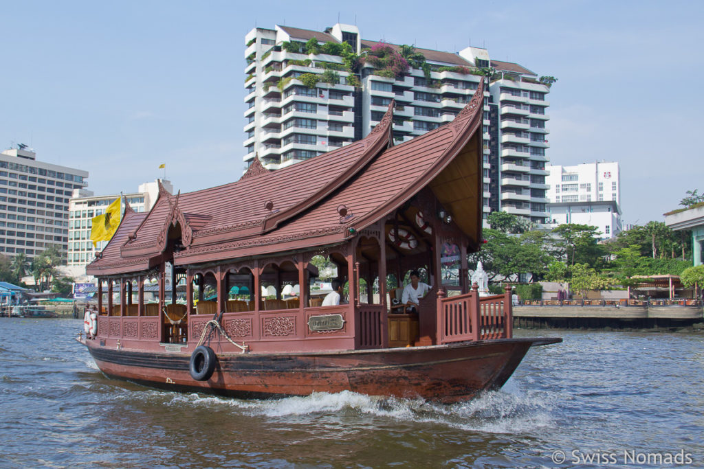 Shuttle-Boot vom Millennium Hilton in Bangkok