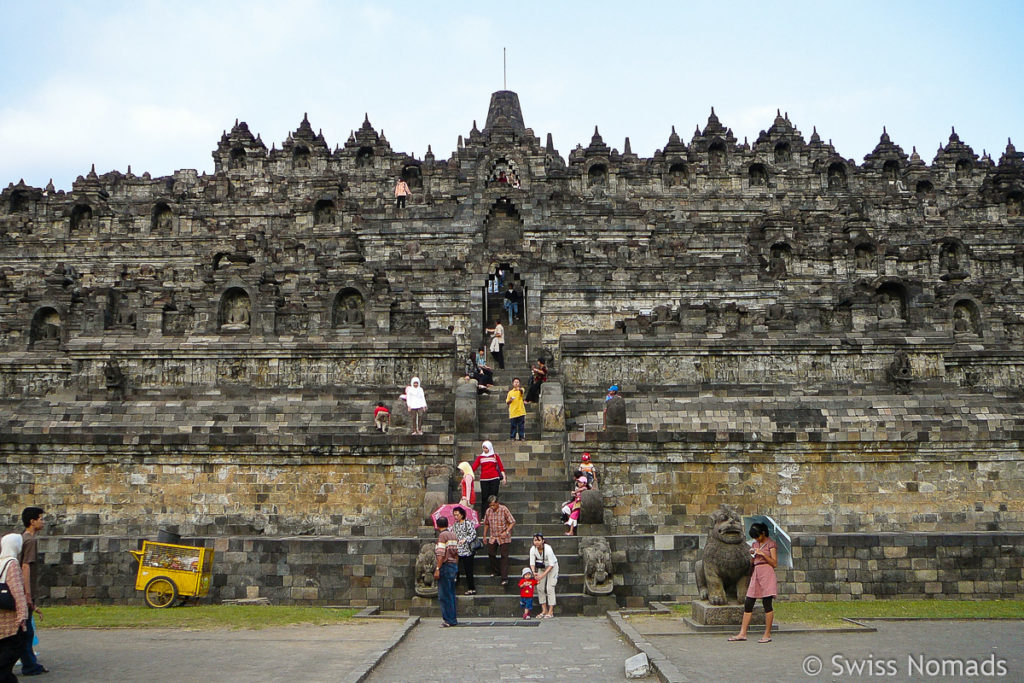 Borobodur Tempel Treppen