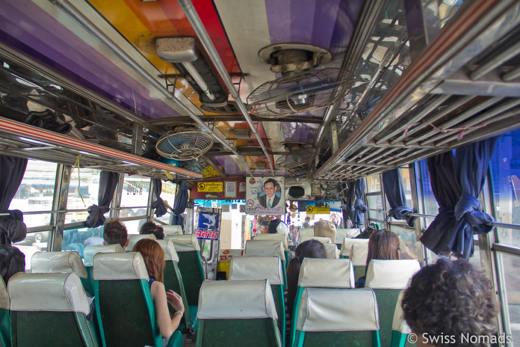 Bus von Lampang nach Chiang Mai