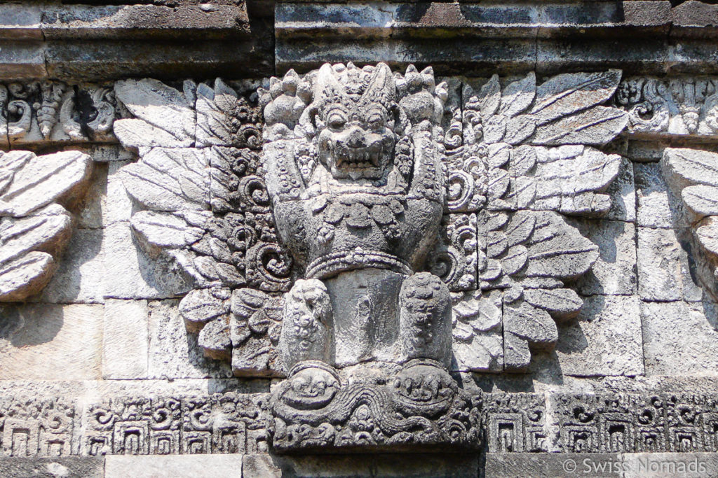 Garuda am Candi Penataran bei Blitar in Ost-Java