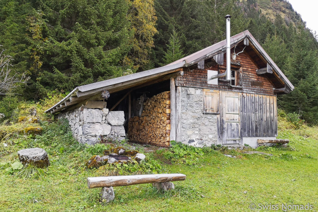 Alphütte Chappeli bei Grabs