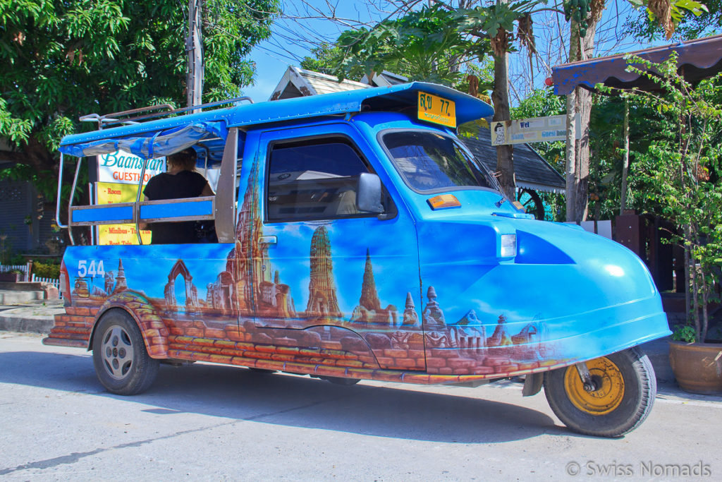 Tuk Tuk in Ayutthaya