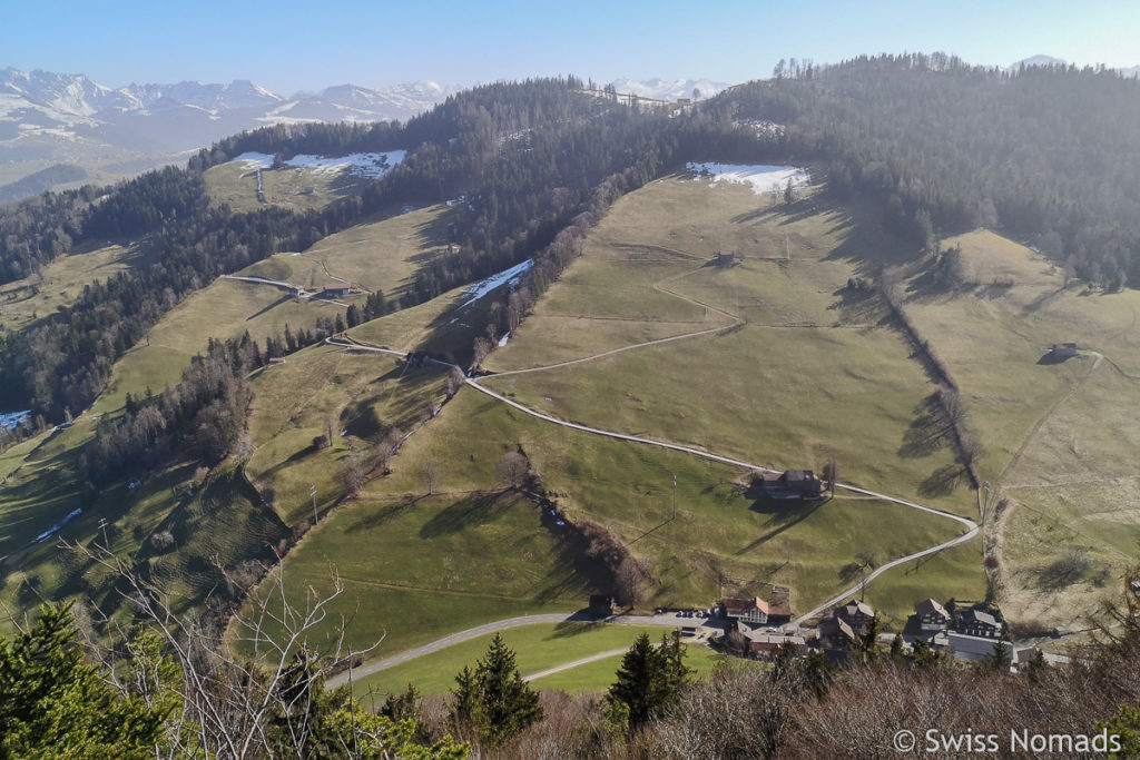 Aussicht ins Toggenburg