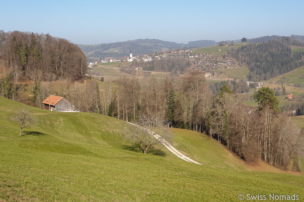 Aussicht auf Oberhelfenschwil